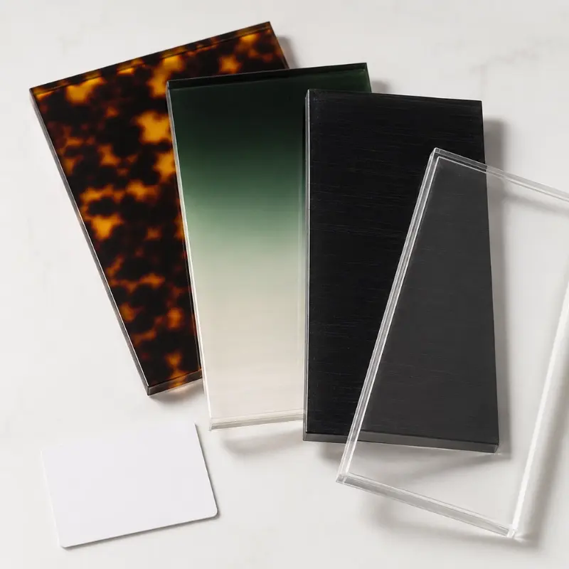 premium acetate sheet supplier eyewear — Mazzucchelli quality havana tortoiseshell gradient and crystal acetate sheets for eyewear production