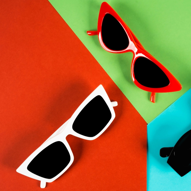 Women acetate sunglasses