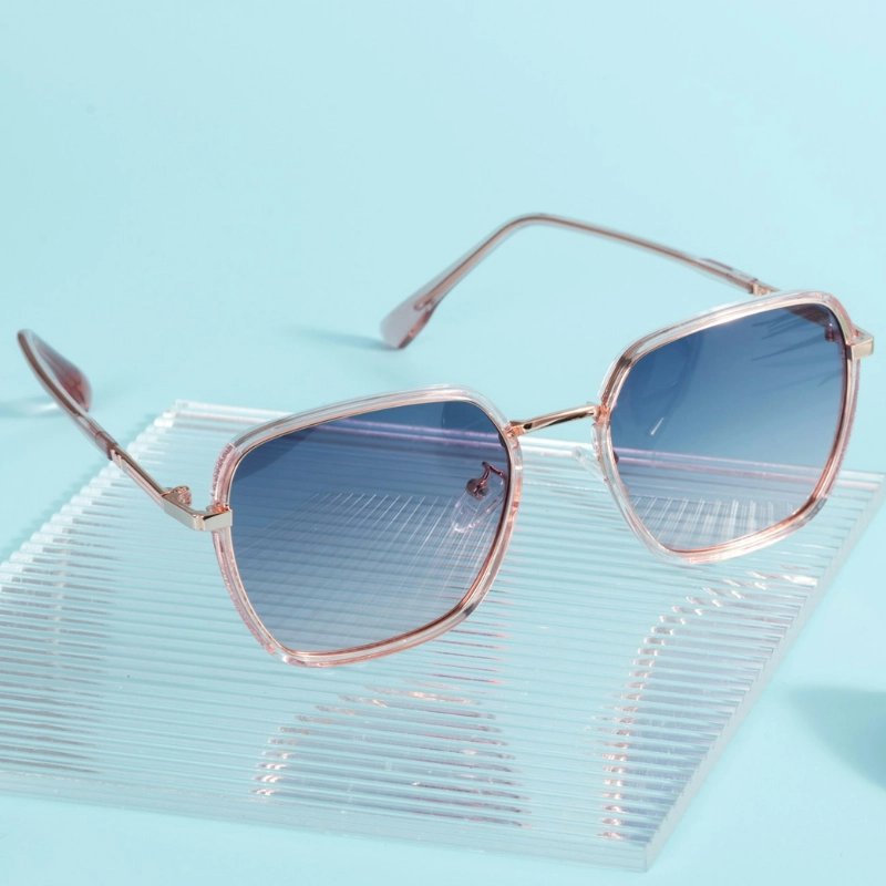Women metal sunglasses